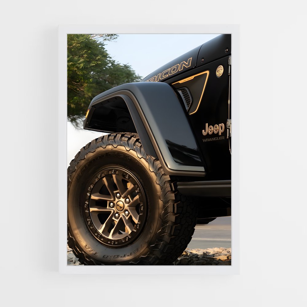 Poster Offroad Legend – affiche Jeep (vue 3)